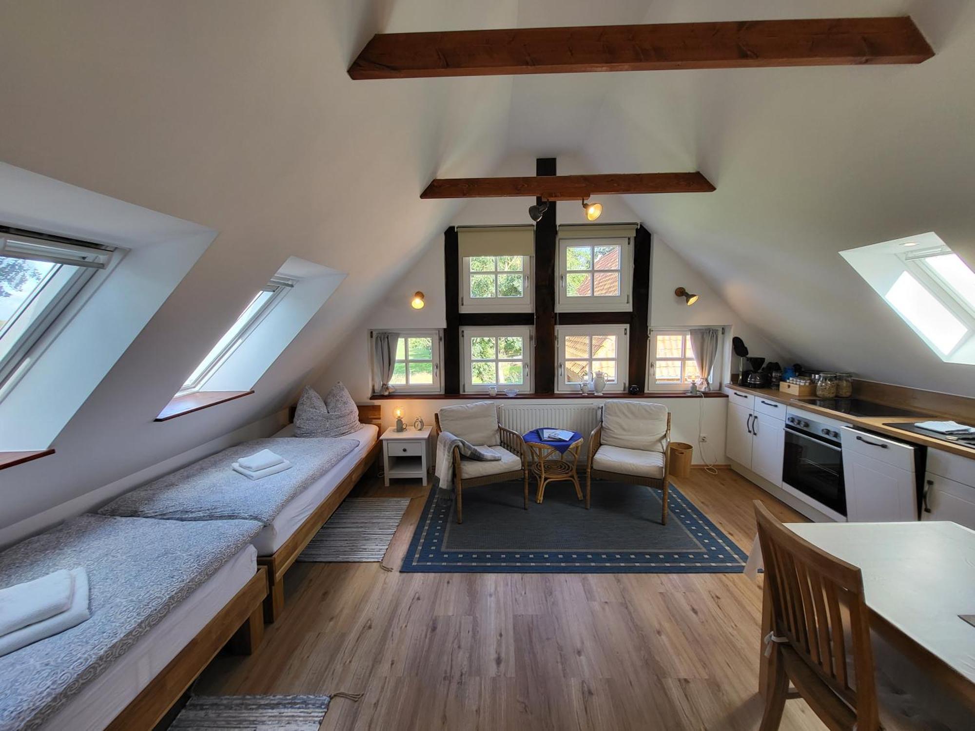 Altes Backhaus Bauernhof Vogel Appartement Rohrsen Buitenkant foto